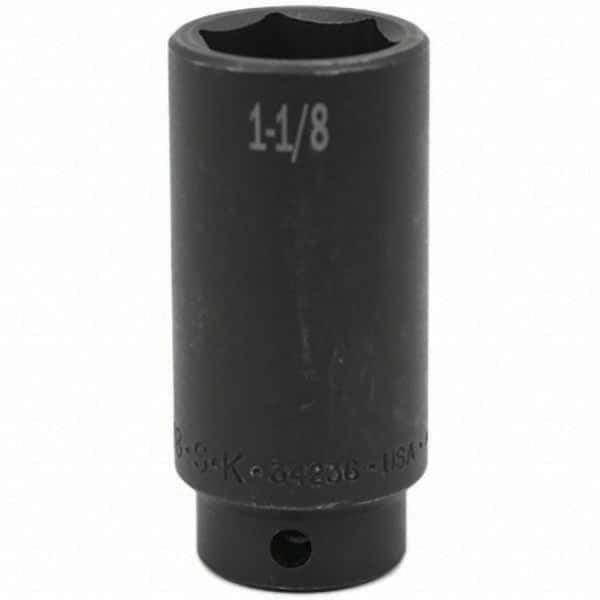 SK - Impact Socket - 1/2"DR 1-1/8" DEEP IMPACT SOCKET - Industrial Tool & Supply