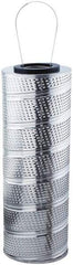 Parker - 6-1/4" OD, 30µ, Resin Cellulose Pleated-Resin Bonded Cartridge Filter - 36" Long - Industrial Tool & Supply