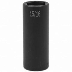 SK - Impact Socket - 1/2"DR 15/16" DEEP IMPACT SOCKET - Industrial Tool & Supply