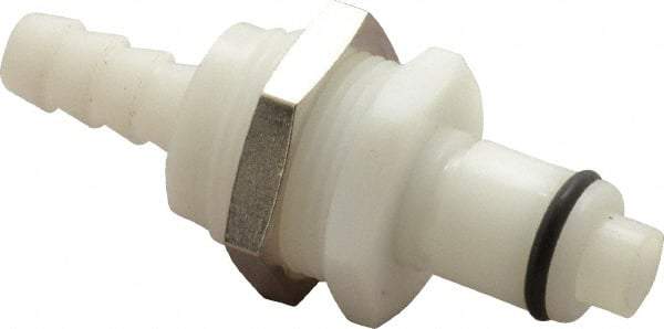 CPC Colder Products - Acetal Push-to-Connect Male Connector - 120 Max psi, 1/4" ID, White - Industrial Tool & Supply