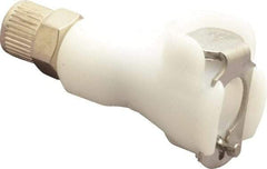 CPC Colder Products - 5/32" OD, Acetal Push-to-Connect Shutoff - 120 Max psi - Industrial Tool & Supply