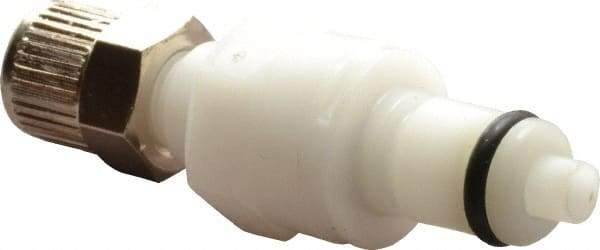 CPC Colder Products - 5/32" OD, Acetal Push-to-Connect Shutoff - 120 Max psi - Industrial Tool & Supply