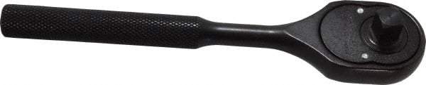 Proto - 3/8" Drive Pear Head Ratchet - Black Oxide Finish, 7" OAL, 24 Gear Teeth - Industrial Tool & Supply