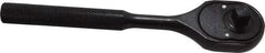 Proto - 3/8" Drive Pear Head Ratchet - Black Oxide Finish, 7" OAL, 24 Gear Teeth - Industrial Tool & Supply