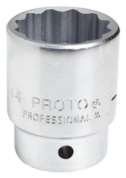 Blackhawk by Proto - 3/4" Drive, Standard Hand Socket - 12 Points, 2-45/64" OAL, Alloy Steel, Black Finish - Industrial Tool & Supply