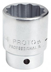 Blackhawk by Proto - 3/4" Drive, Standard Hand Socket - 12 Points, 2-45/64" OAL, Alloy Steel, Black Finish - Industrial Tool & Supply