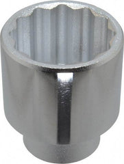 Proto - 1-7/8", 1/4" Drive, Standard Hand Socket - 6 Points, 2" OAL, Chrome Finish - Industrial Tool & Supply