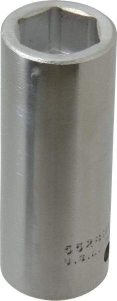 Proto - 7/8", 3/4" Drive, Deep Hand Socket - 6 Points, 3-1/2" OAL, Chrome Finish - Industrial Tool & Supply