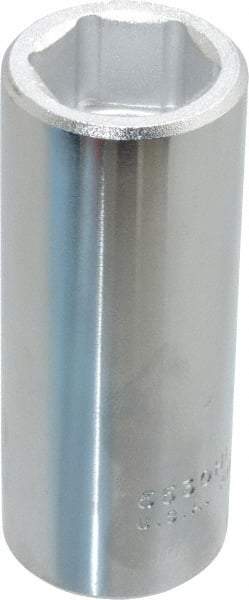 Proto - 15/16", 3/4" Drive, Deep Hand Socket - 6 Points, 3-1/2" OAL, Chrome Finish - Industrial Tool & Supply