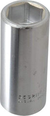 Proto - 1", 3/4" Drive, Deep Hand Socket - 6 Points, 3-1/2" OAL, Chrome Finish - Industrial Tool & Supply