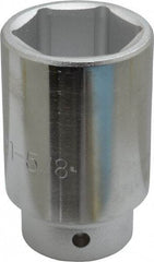 Proto - 1-5/8", 3/4" Drive, Deep Hand Socket - 6 Points, 3-1/2" OAL - Industrial Tool & Supply