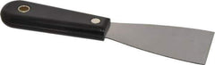 Stanley - 2" Wide Steel Putty Knife - Stiff, Nylon Handle, 7-1/2" OAL - Industrial Tool & Supply