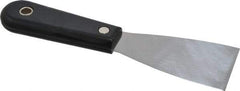 Stanley - 2" Wide Steel Putty Knife - Flexible, Nylon Handle, 7-1/2" OAL - Industrial Tool & Supply
