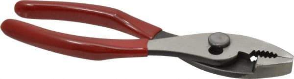 Proto - 6-9/16" OAL, 1-3/4" Jaw Length, 1-3/16" Jaw Width, Combination Slip Joint Pliers - Regular Nose Head, Standard Tool, Wire Cutting Shear - Industrial Tool & Supply