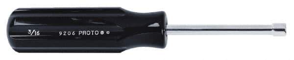 Proto - 1/2" Hollow Shaft Nutdriver - Color Coded Handle, 7" OAL - Industrial Tool & Supply