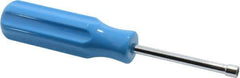 Proto - 5mm Solid Shaft Nutdriver - Plastic Handle, 6-3/4" OAL - Industrial Tool & Supply