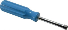 Proto - 7mm Solid Shaft Nutdriver - Plastic Handle, 6-3/4" OAL - Industrial Tool & Supply