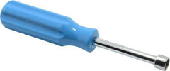 Proto - 9mm Solid Shaft Nutdriver - Plastic Handle, 6-3/4" OAL - Industrial Tool & Supply