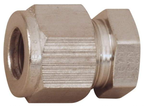 Parker - 5/16" OD, Stainless Steel End Cap - -425 to 1,200°F, 9/16" Hex, - Industrial Tool & Supply