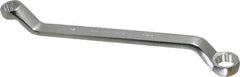 Proto - 5/8" x 11/16" 12 Point Offset Box Wrench - Double End, 10-1/4" OAL, Steel, 60° Offset - Industrial Tool & Supply