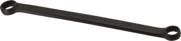Proto - 9/16" x 5/8" 12 Point Offset Box Wrench - Double End, 9-7/16" OAL, Steel, Black Finish, 15° Offset - Industrial Tool & Supply