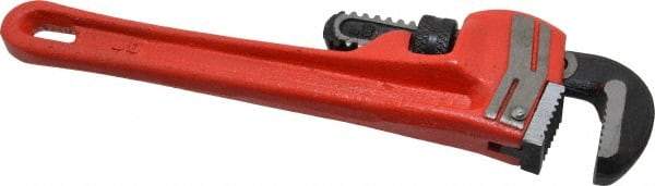 Proto - 8" Steel Straight Pipe Wrench - 1" Pipe Capacity - Industrial Tool & Supply