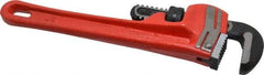 Proto - 8" Steel Straight Pipe Wrench - 1" Pipe Capacity - Industrial Tool & Supply