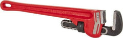 Proto - 18" Steel Straight Pipe Wrench - 2-1/2" Pipe Capacity - Industrial Tool & Supply