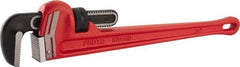 Proto - 24" Steel Straight Pipe Wrench - 4" Pipe Capacity - Industrial Tool & Supply