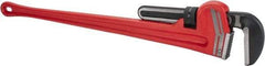 Proto - 48" Steel Straight Pipe Wrench - 6" Pipe Capacity - Industrial Tool & Supply