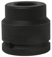 Proto - 1-1/2" Drive 3-5/8" Standard Impact Socket - 6 Points, 5" OAL - Industrial Tool & Supply