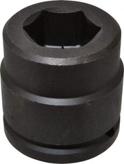 Proto - 1-1/2" Drive 1-11/16" Standard Impact Socket - 6 Points, 3-15/64" OAL - Industrial Tool & Supply
