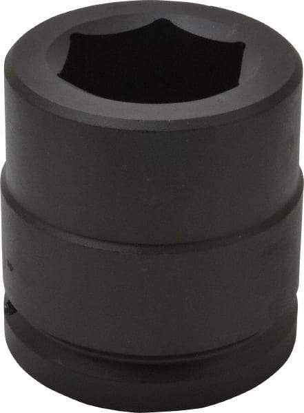 Proto - 1-1/2" Drive 1-13/16" Standard Impact Socket - 6 Points, 3-11/32" OAL - Industrial Tool & Supply