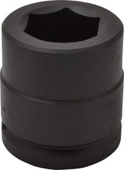 Proto - 1-1/2" Drive 1-13/16" Standard Impact Socket - 6 Points, 3-11/32" OAL - Industrial Tool & Supply
