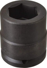 Proto - 1-1/2" Drive 1-7/8" Standard Impact Socket - 6 Points, 3-11/32" OAL - Industrial Tool & Supply