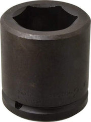 Proto - 1-1/2" Drive 2-5/16" Standard Impact Socket - 6 Points, 3-7/8" OAL - Industrial Tool & Supply