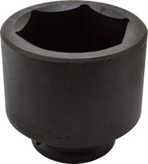 Proto - 1-1/2" Drive 4" Standard Impact Socket - 6 Points, 5-1/2" OAL - Industrial Tool & Supply