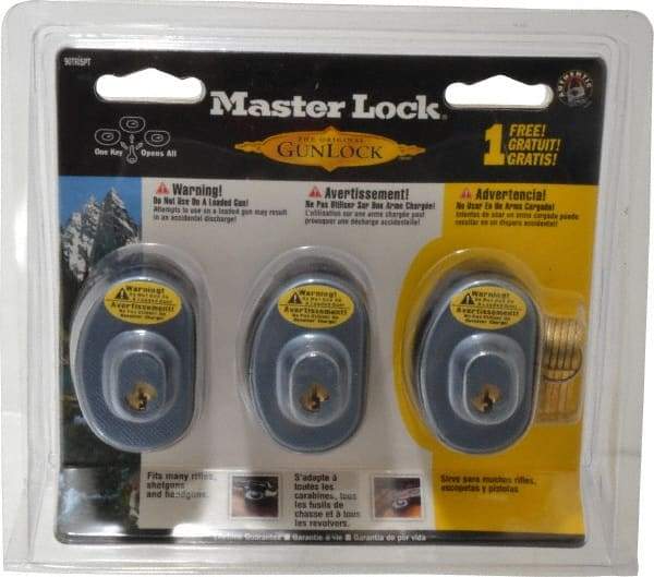 Master Lock - Keyed Alike Padlock - Steel & Zinc Body - Industrial Tool & Supply