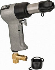 US Airtool - 3/32 & 5/32" Capacity, Air Riveting Hammer - 2-1/4" Long Stroke, 1/4" Inlet - Industrial Tool & Supply