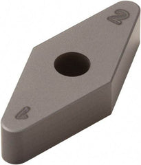 Seco - VNMA334 Grade CBN300 PCBN Turning Insert - Uncoated, 35° Diamond, 3/8" Inscr Circle, 3/16" Thick, 1/16" Corner Radius - Industrial Tool & Supply