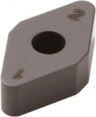 Seco - DNMA332 Grade CBN300 PCBN Turning Insert - Uncoated, 55° Diamond, 3/8" Inscr Circle, 3/16" Thick, 1/32" Corner Radius - Industrial Tool & Supply