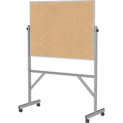 Ghent - Cork Bulletin Boards Style: Reversible Bulletin Board Color: Natural Cork - Industrial Tool & Supply