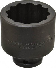 Proto - 3/4" Drive 2-1/16" Standard Impact Socket - 12 Points, 3-3/32" OAL - Industrial Tool & Supply