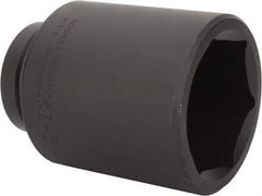Proto - 1" Drive 2-3/4" Deep Impact Socket - 6 Points, 5" OAL - Industrial Tool & Supply