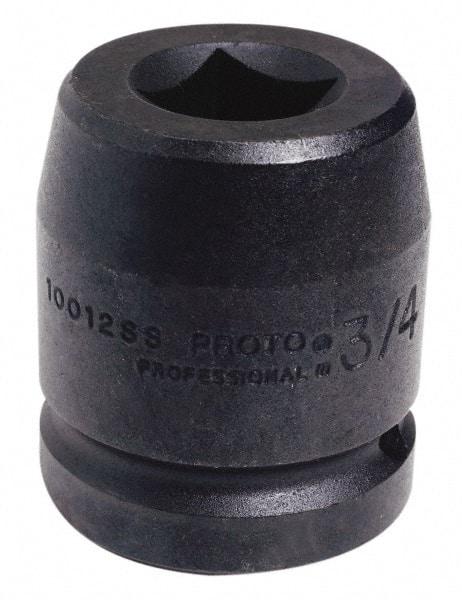 Proto - 1" Drive 58mm Impact Socket - 6 Points, 3-13/64" OAL - Industrial Tool & Supply