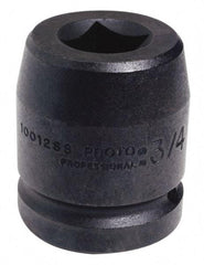 Proto - 1" Drive 58mm Impact Socket - 6 Points, 3-13/64" OAL - Industrial Tool & Supply
