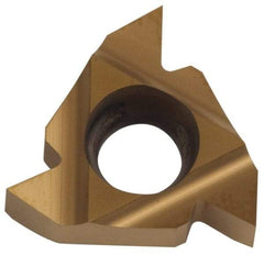 Hertel - 16IR Internal Right Hand 14 Whitworth Laydown Threading Insert - Grade HG330TR, TiAlN Coated Carbide - Industrial Tool & Supply