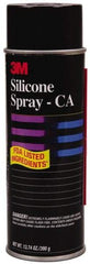 3M - 24 oz Aerosol Silicone Lubricant - Clear, 350°F Max - Industrial Tool & Supply