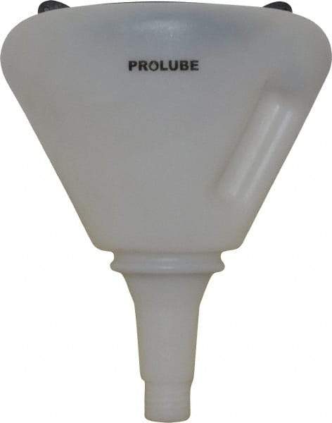 PRO-LUBE - 8" Diam, Spill Proof Funnel - Industrial Tool & Supply