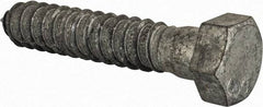 Value Collection - 3/4" Screw, 4" Length Under Head, Steel, Hex Head Lag Screw - Hot Dipped Galvanized, Grade 2 - Industrial Tool & Supply